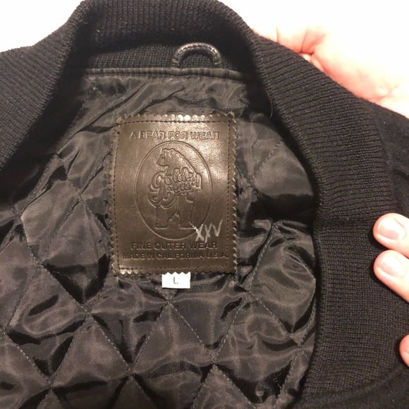 PORTLAND TRAILBLAZERS pdx wool bomber jacket - Picture 4 of 8